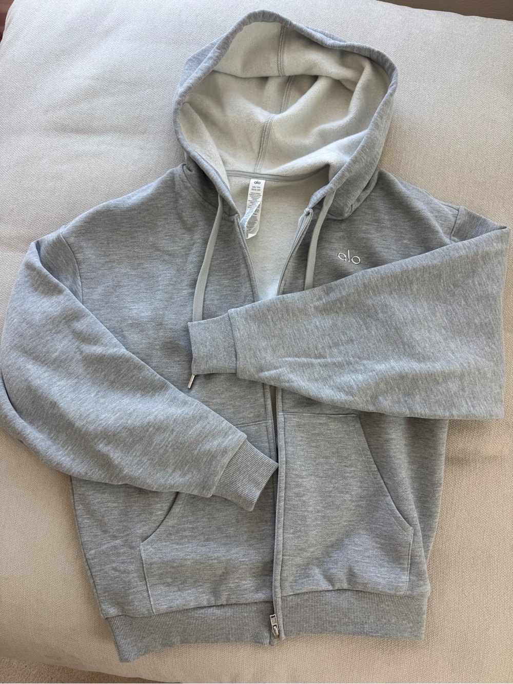 ALO Yoga woman accolade full zip hoodie